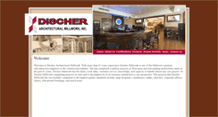 Desktop Screenshot of dischermillwork.com